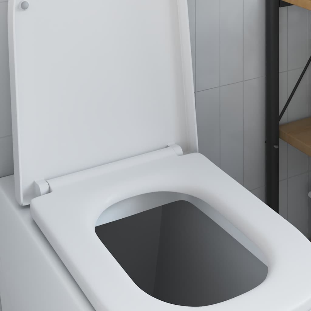 Assento de Toilette de Liberação Rápida Branco