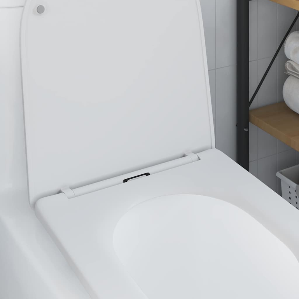 Assento de Toilette de Liberação Rápida Branco
