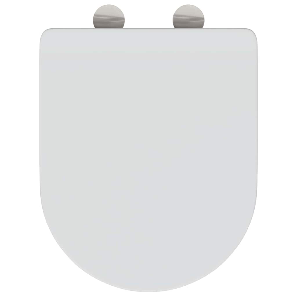 Assento de Toilette de Liberação Rápida Branco