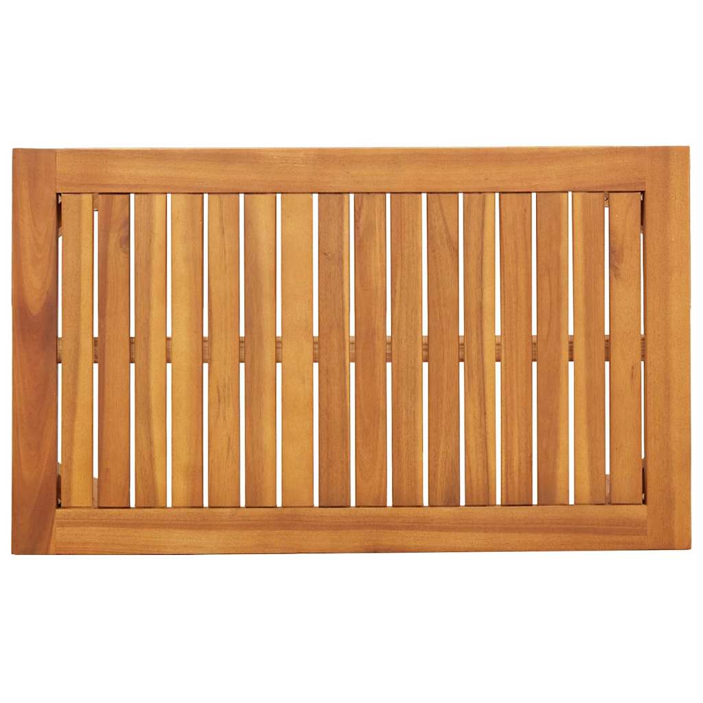 Conjunto de Sofá de Jardim 2 pcs Castanho