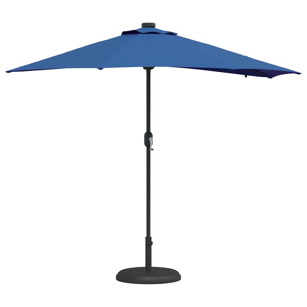 Guarda-sol de Jardim Azul 294 x 150 x 223 cm tecido