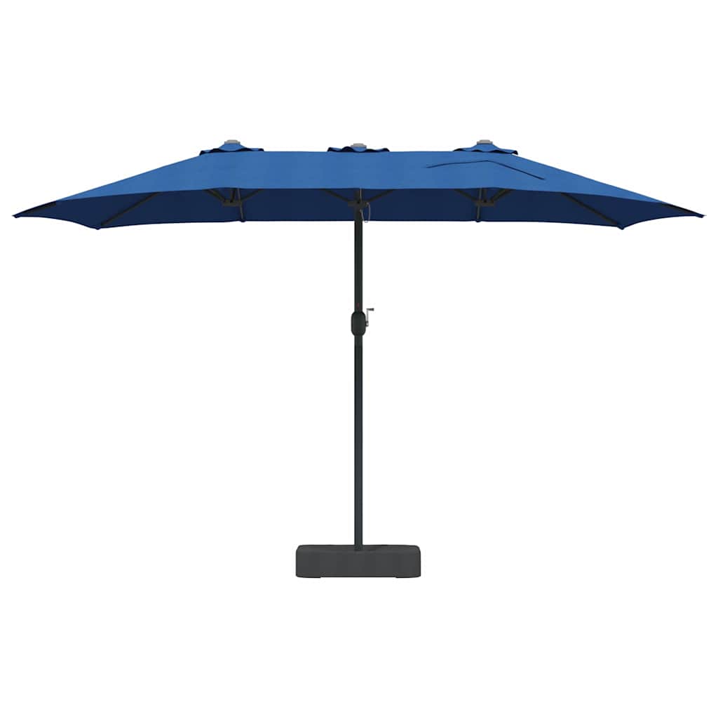 Guarda-sol de Jardim Azul 385 x 209 x 244 cm tecido