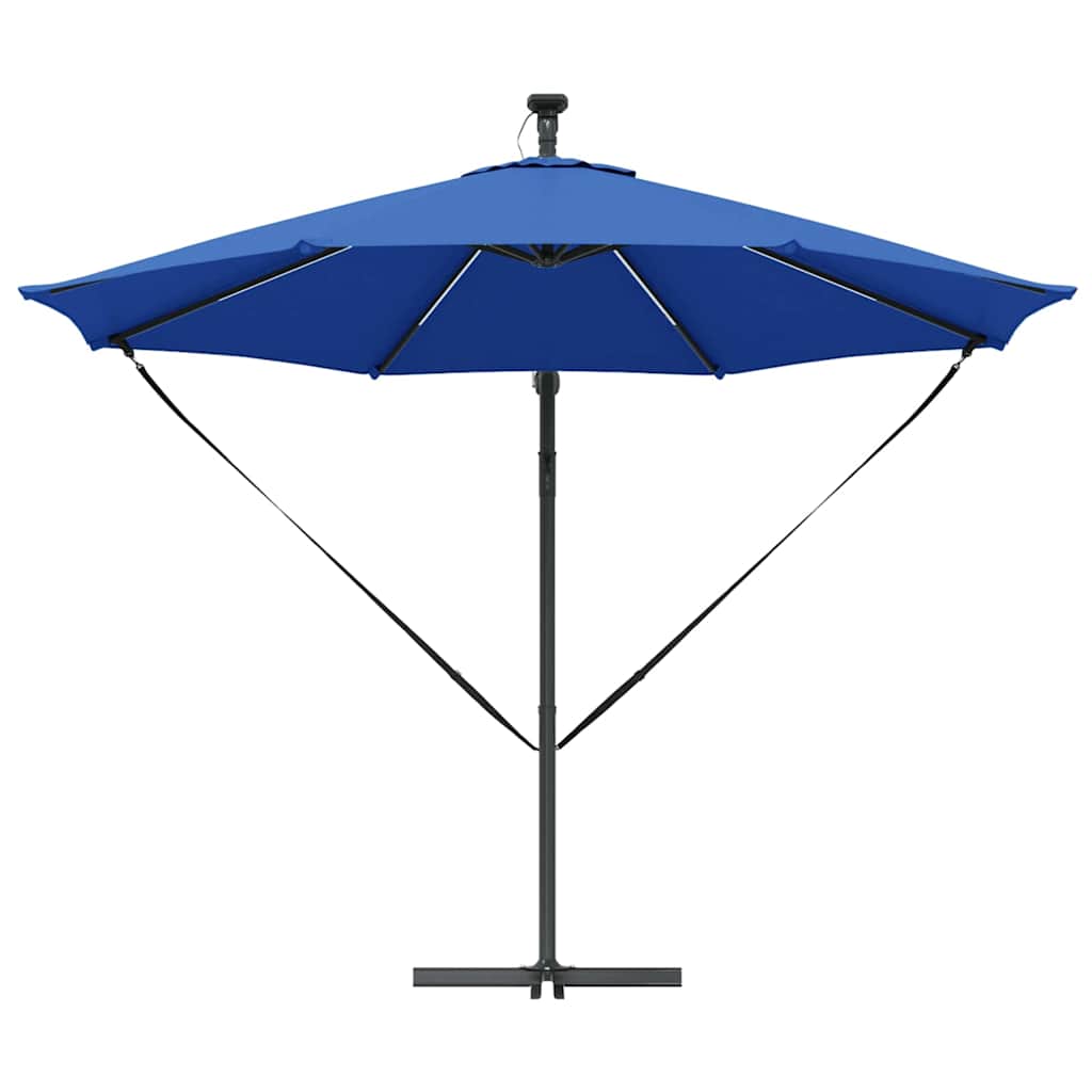 Guarda-sol de Bananeira Cantilever azul ciano