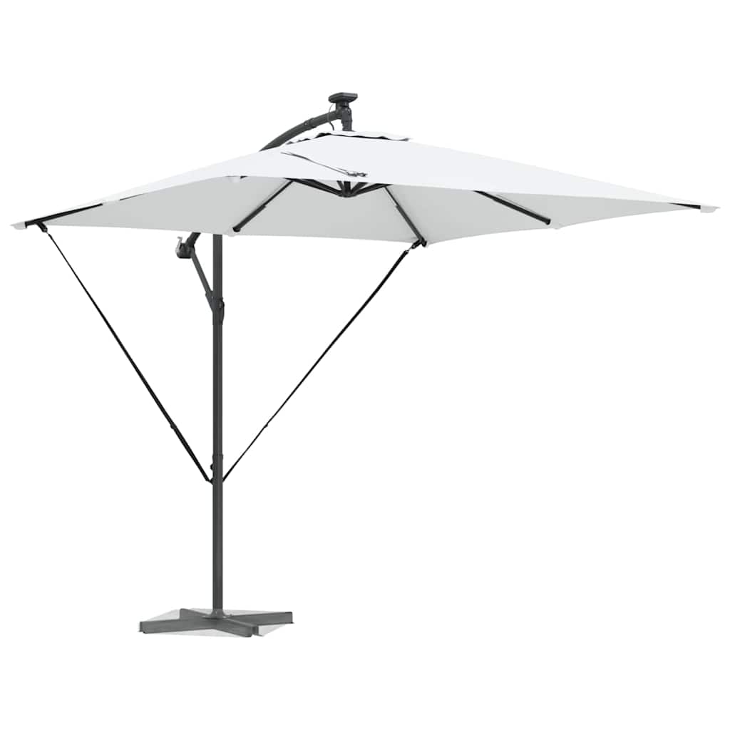 Guarda-sol de Bananeira Cantilever Areia 249 x 249 x 250 cm