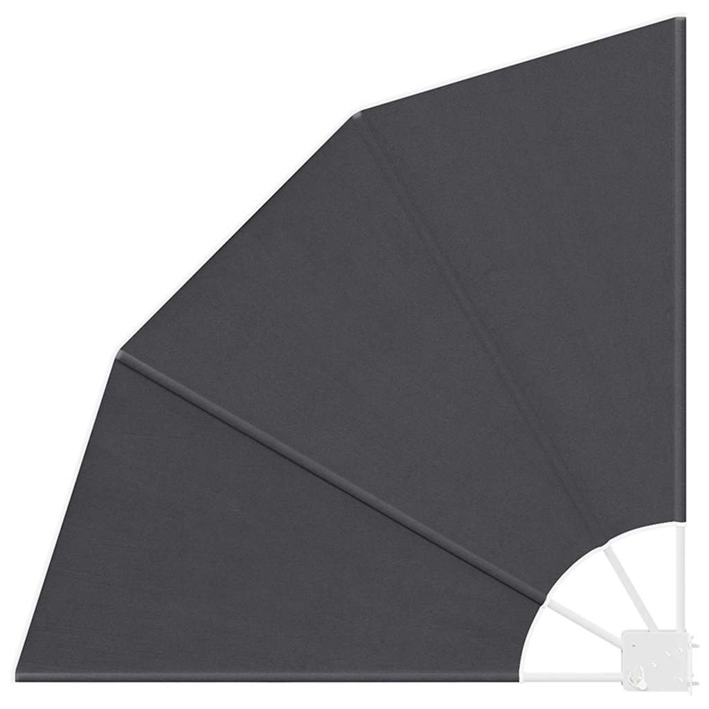 Tela de Privacidade para Varanda Preto 115 x 115 cm tecido