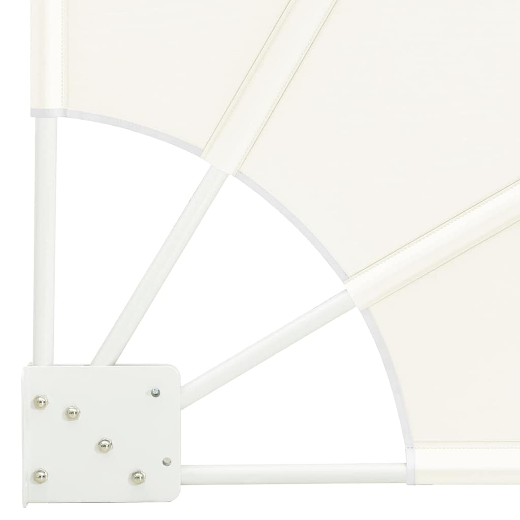Tela de Privacidade para Varanda Creme 160 x 160 cm tecido