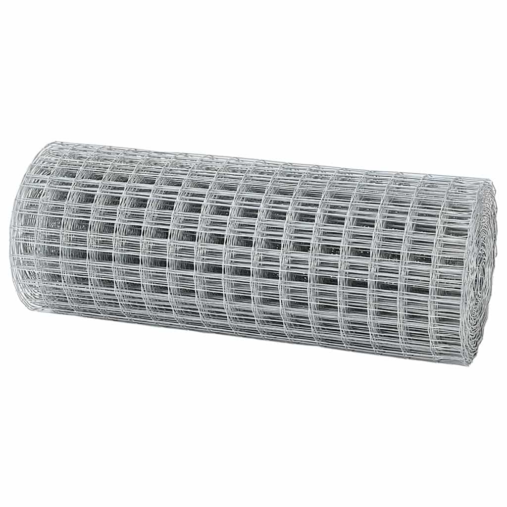 Cerca Euro Prateado 0.6 x 10 m