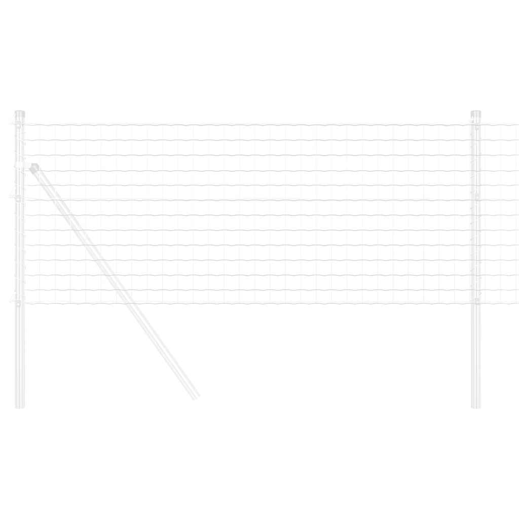 Cerca Euro Prateado 0.6 x 10 m