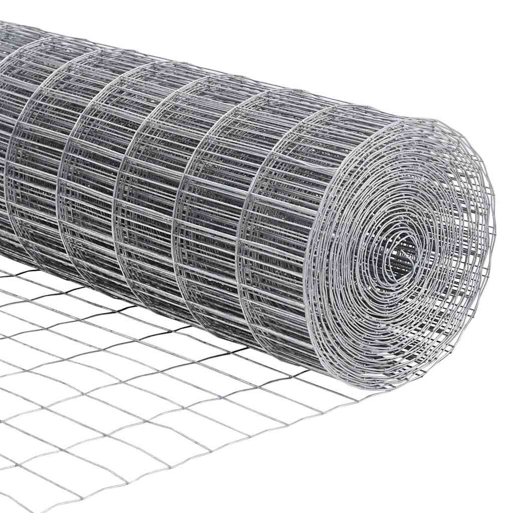 Cerca Euro Prateado 0.6 x 10 m