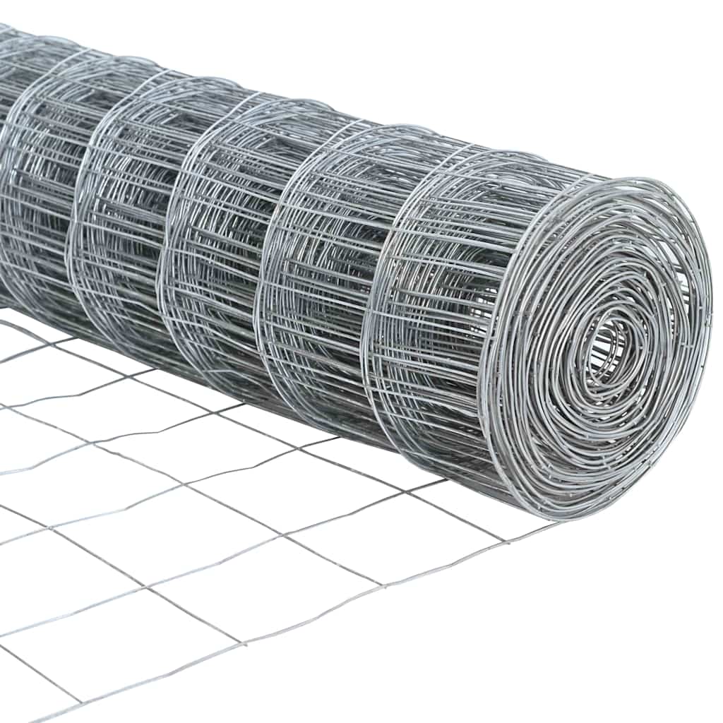 Cerca Euro Prateado 0.6 x 10 m