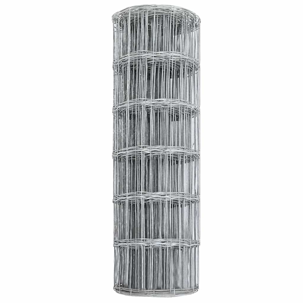 Cerca Euro Prateado 0.6 x 10 m
