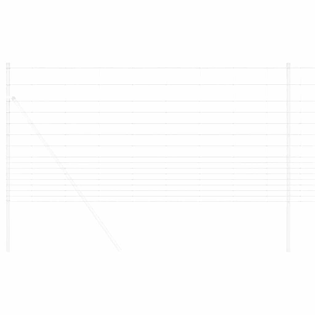 Cerca de campo Cinzeto 1.2 x 10 m Aço