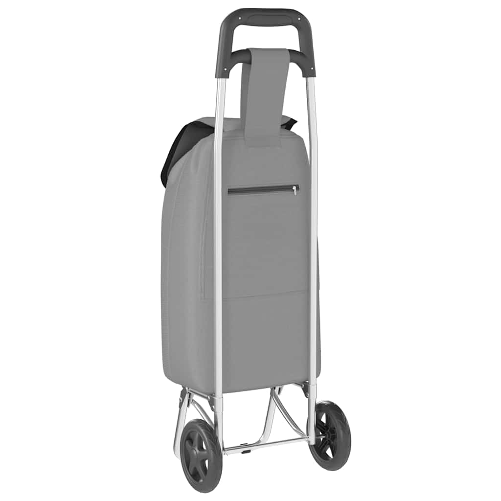 Carrinho de Compras Cinzeto 35 x 28 x 92 cm Tecido Oxford