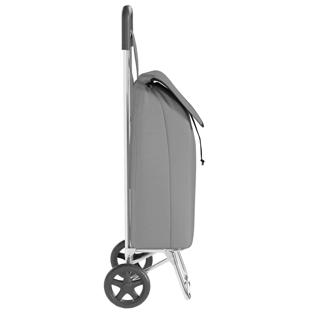 Carrinho de Compras Cinzeto 35 x 28 x 92 cm Tecido Oxford