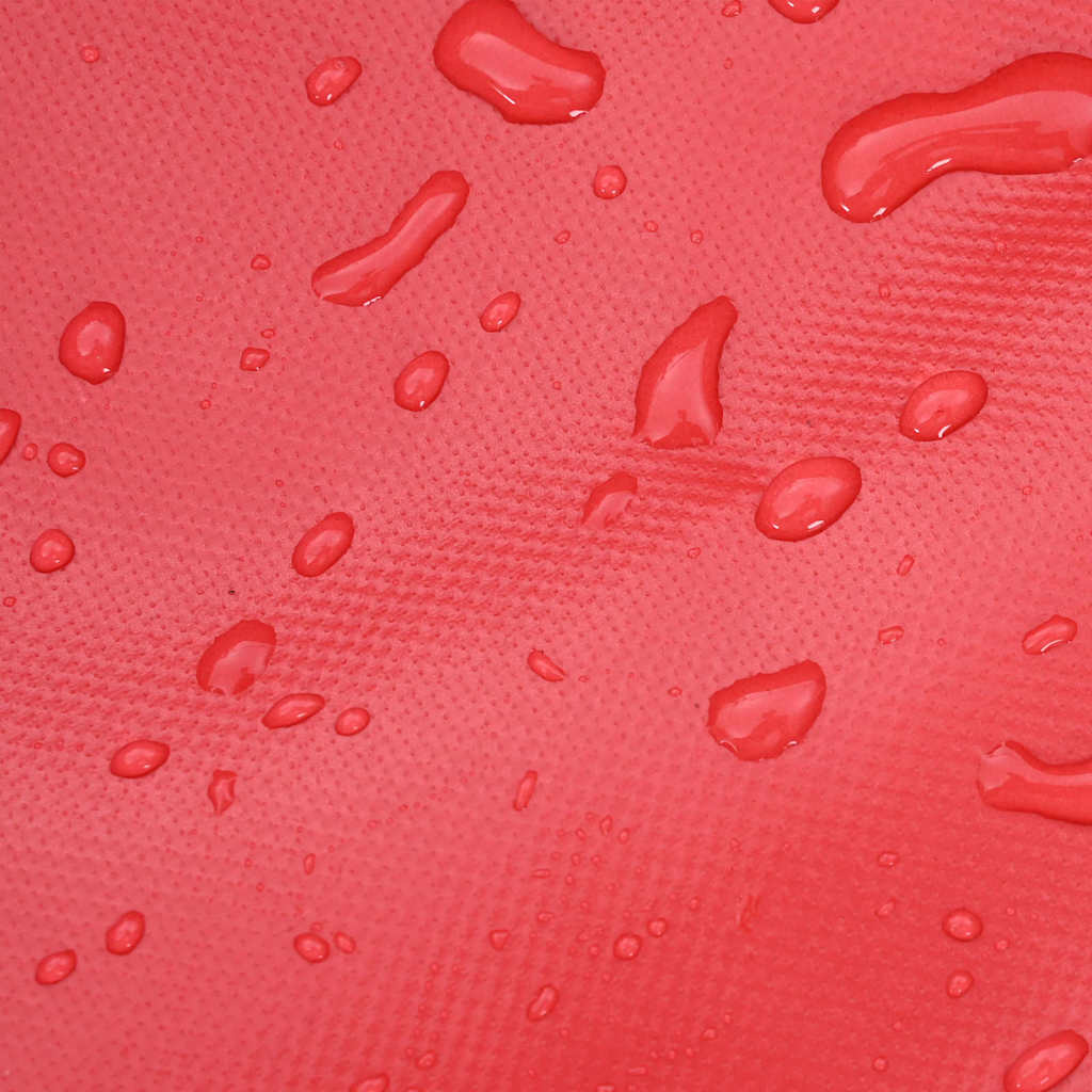 Carrinho de Compras Vermelho 35 x 28 x 92 cm Tecido Oxford