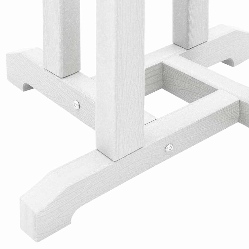 Mesa de bar Branco 55 x 55 x 107 cm HDPE