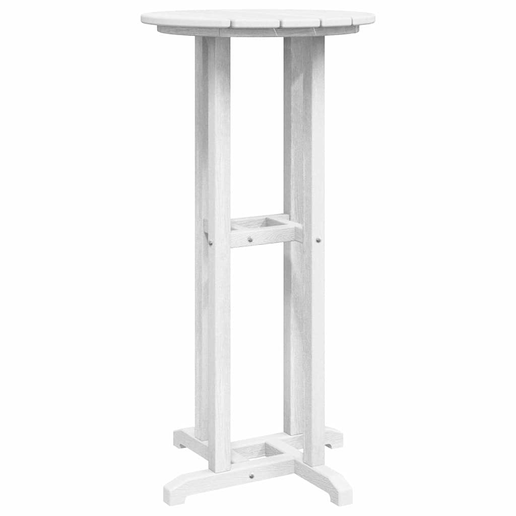 Mesa de bar Branco 55 x 55 x 107 cm HDPE