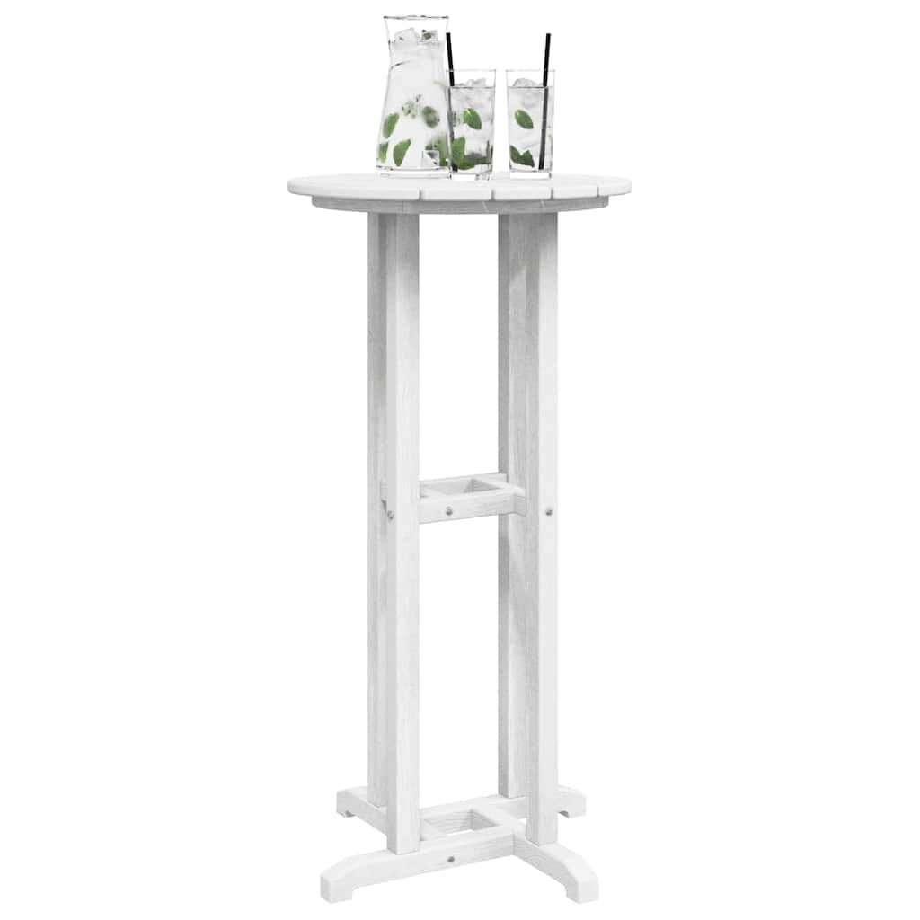 Mesa de bar Branco 55 x 55 x 107 cm HDPE