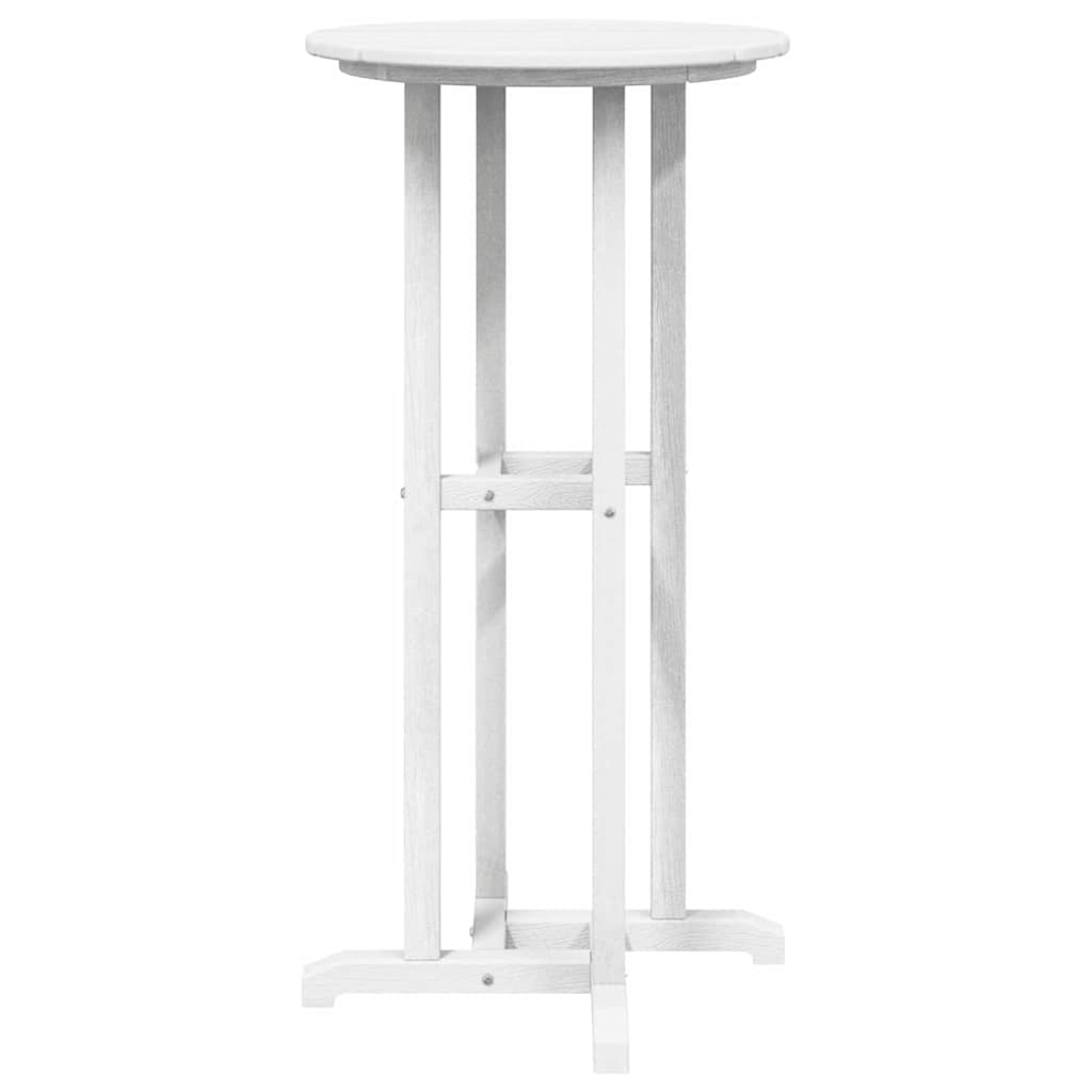 Mesa de bar Branco 55 x 55 x 107 cm HDPE