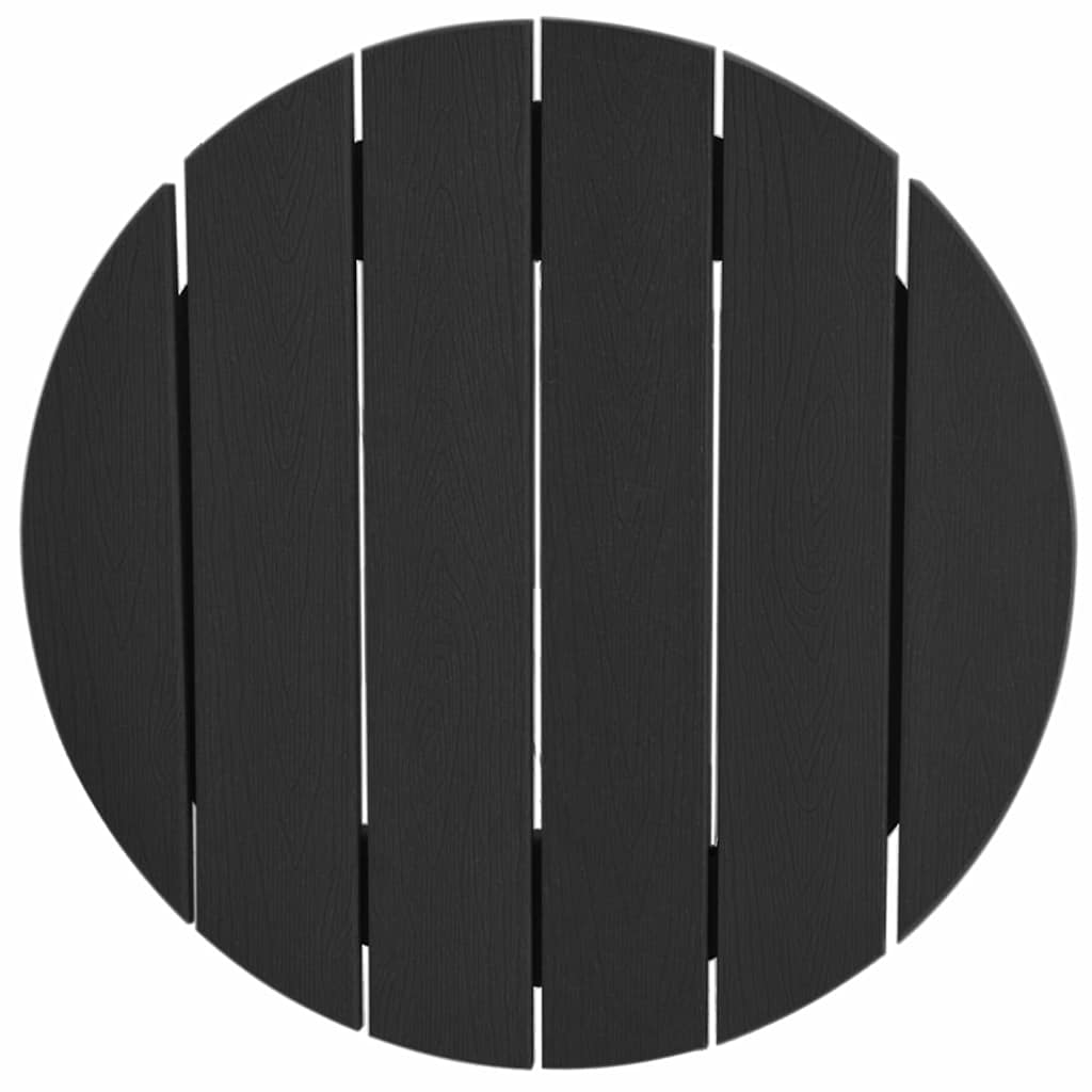 Mesa de bar Preto 55 x 55 x 107 cm HDPE