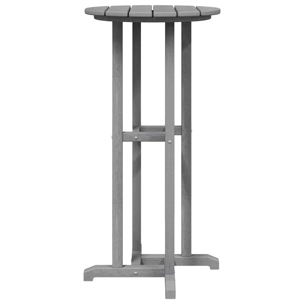 Mesa de bar Cinzento-claro 55 x 55 x 107 cm HDPE