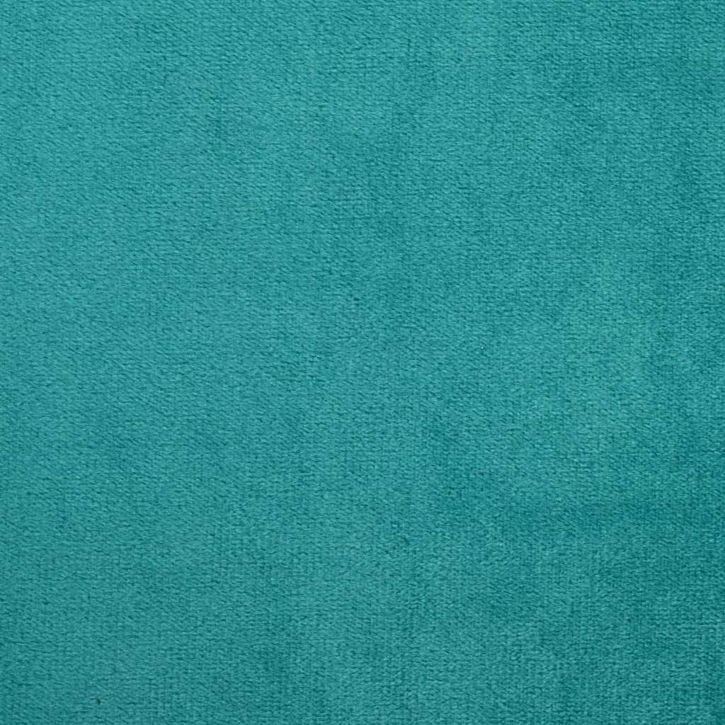 Sofá de Veludo com almofada 3 pcs Turquesa 208 cm Veludo
