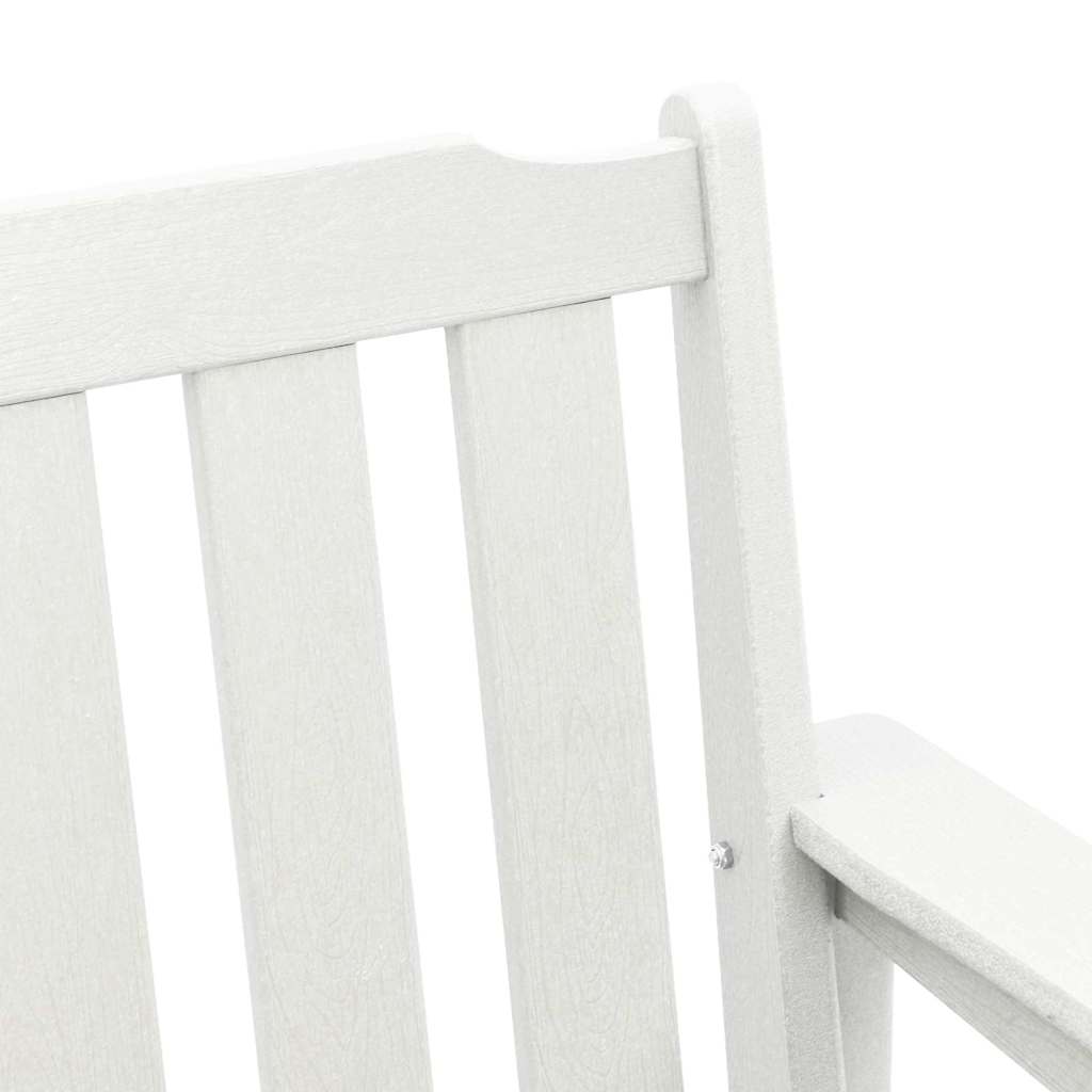 Cadeira de Jantar de Jardim 6 pcs Branco 65.5 x 55.5 x 88cm