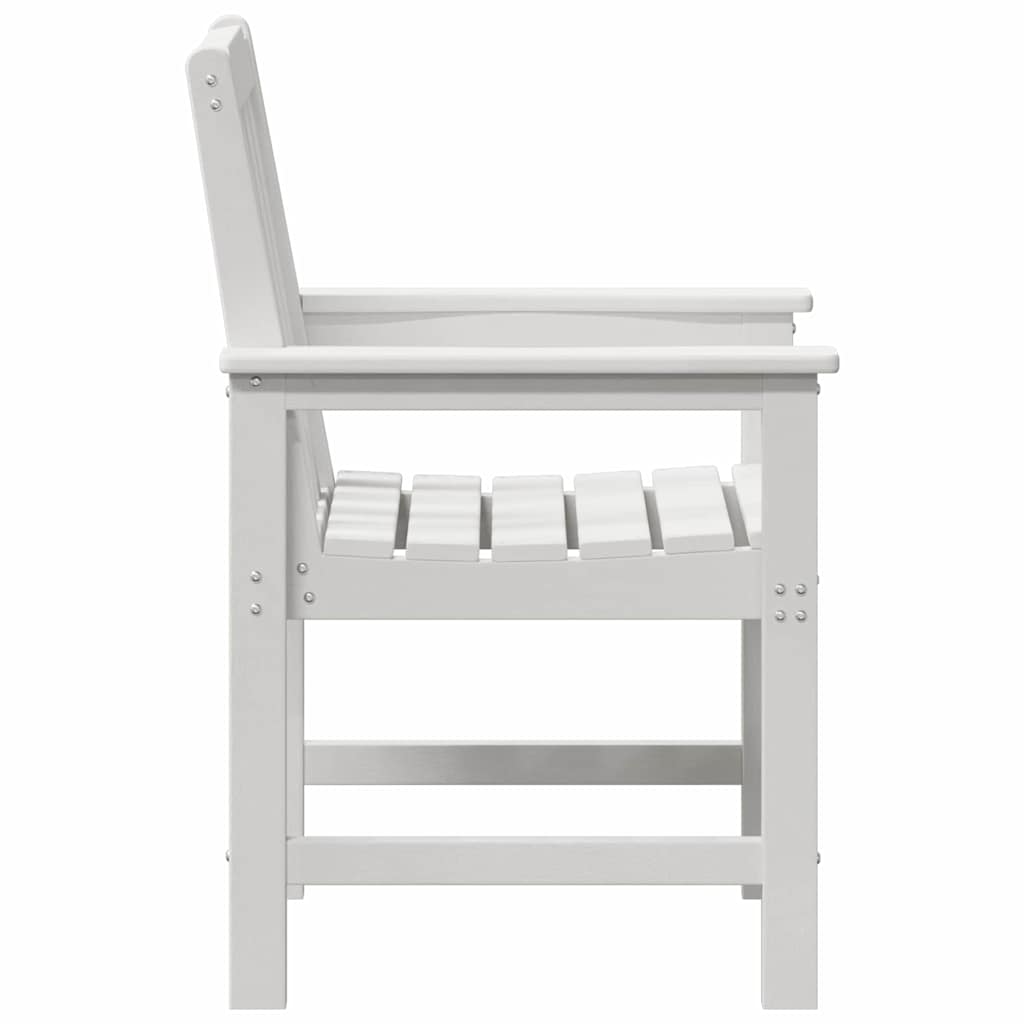 Cadeira de Jantar de Jardim 6 pcs Branco 65.5 x 55.5 x 88cm