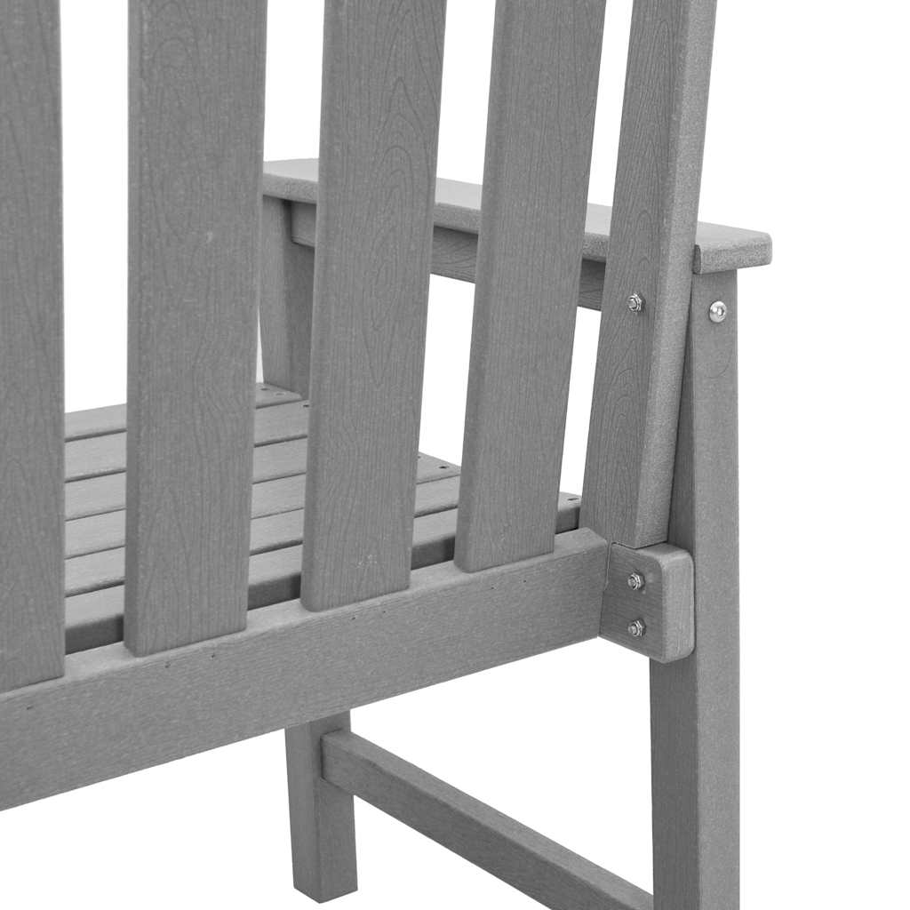 Cadeira de Jantar de Jardim 6 pcs Cinzento-claro