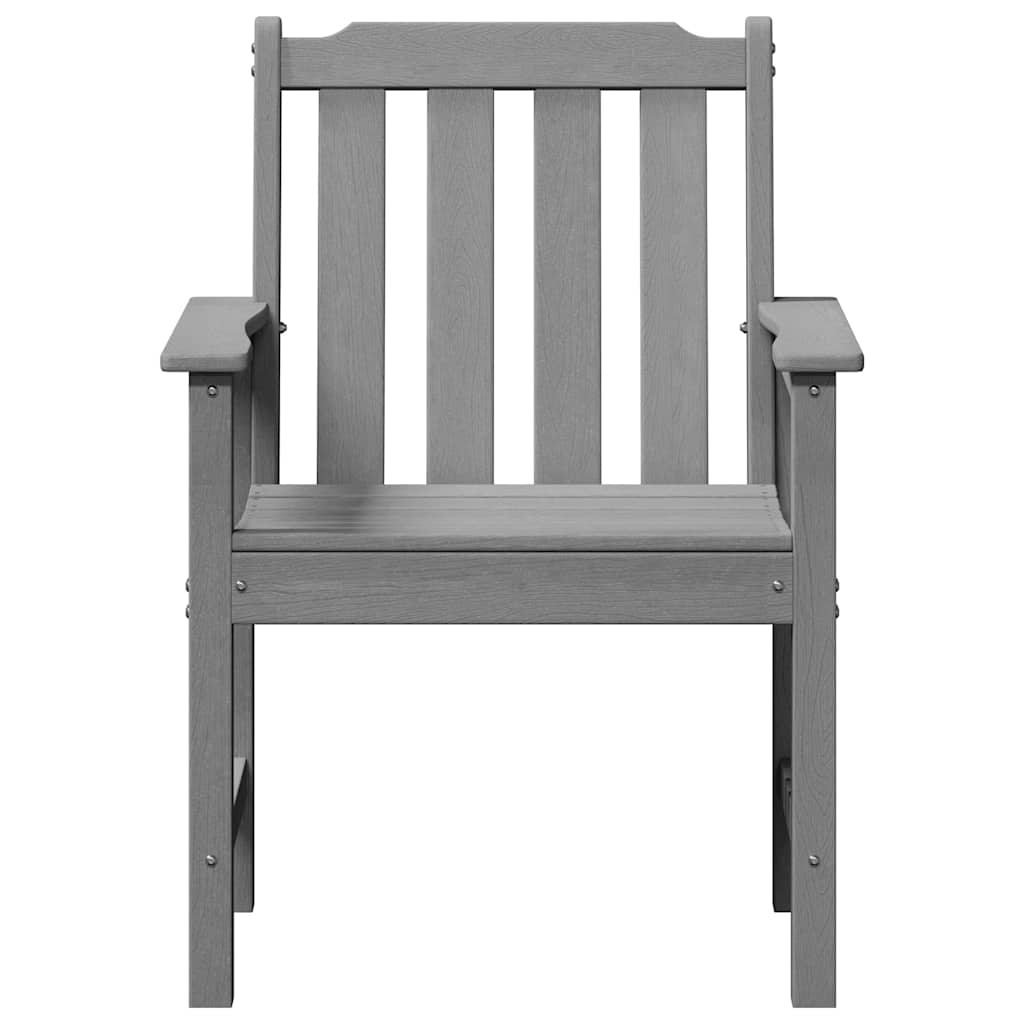 Cadeira de Jantar de Jardim 6 pcs Cinzento-claro