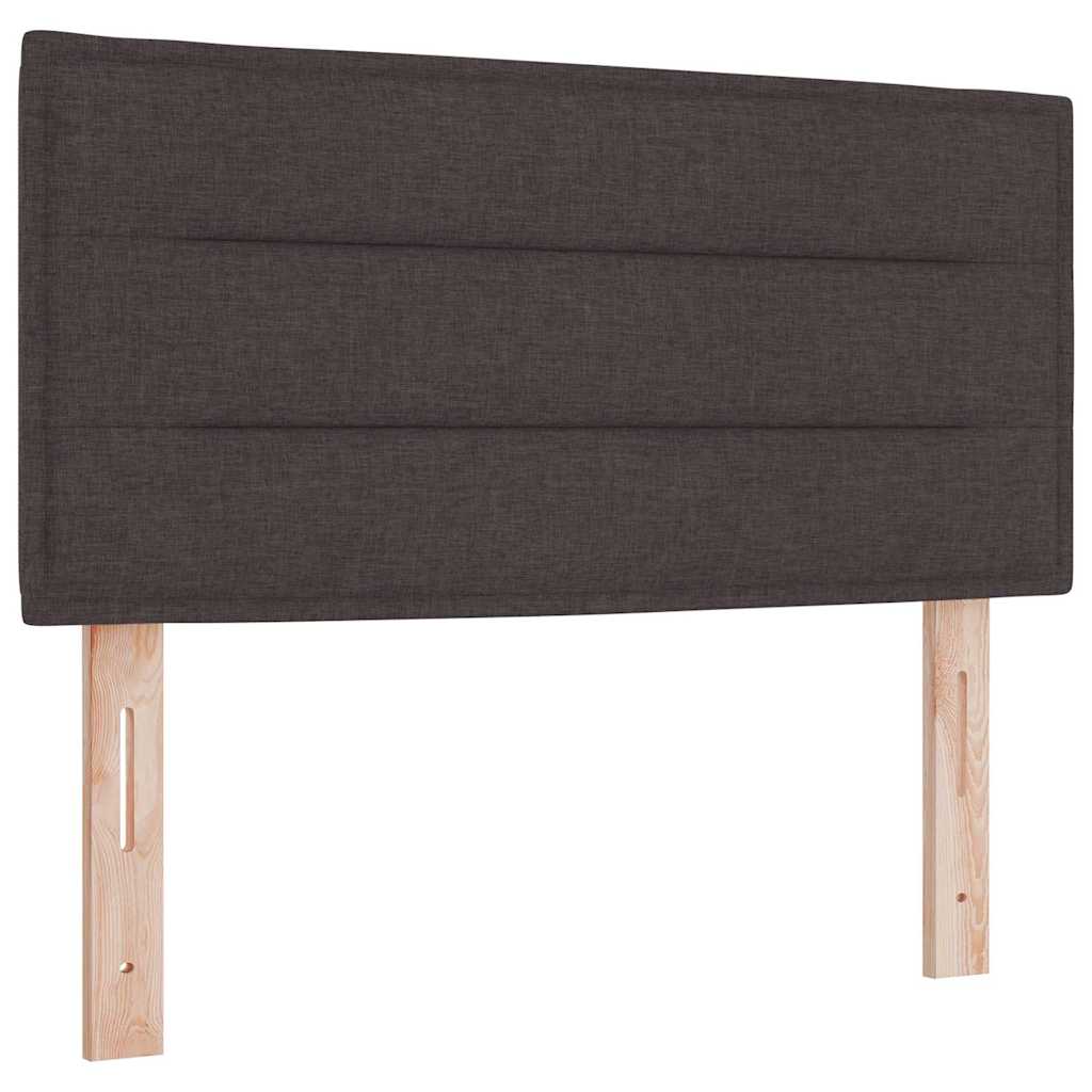 Cabeceira Outros com cabeceira Castanho escuro 90 cm tecido