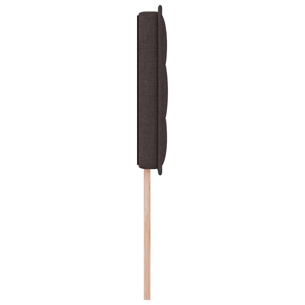 Cabeceira Outros com cabeceira Castanho escuro 100 cm tecido