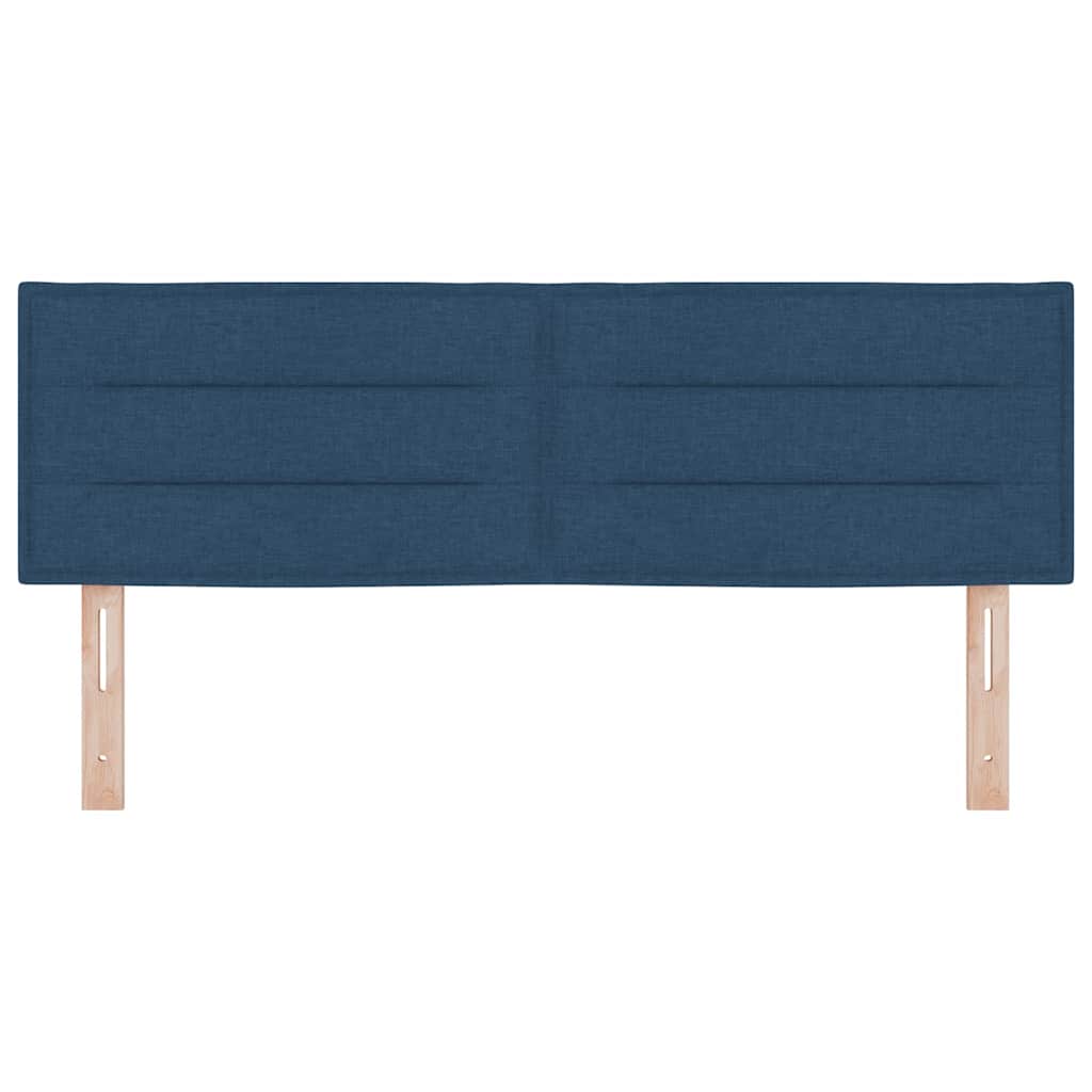 Cabeceira Outros com cabeceira Azul 140 cm tecido