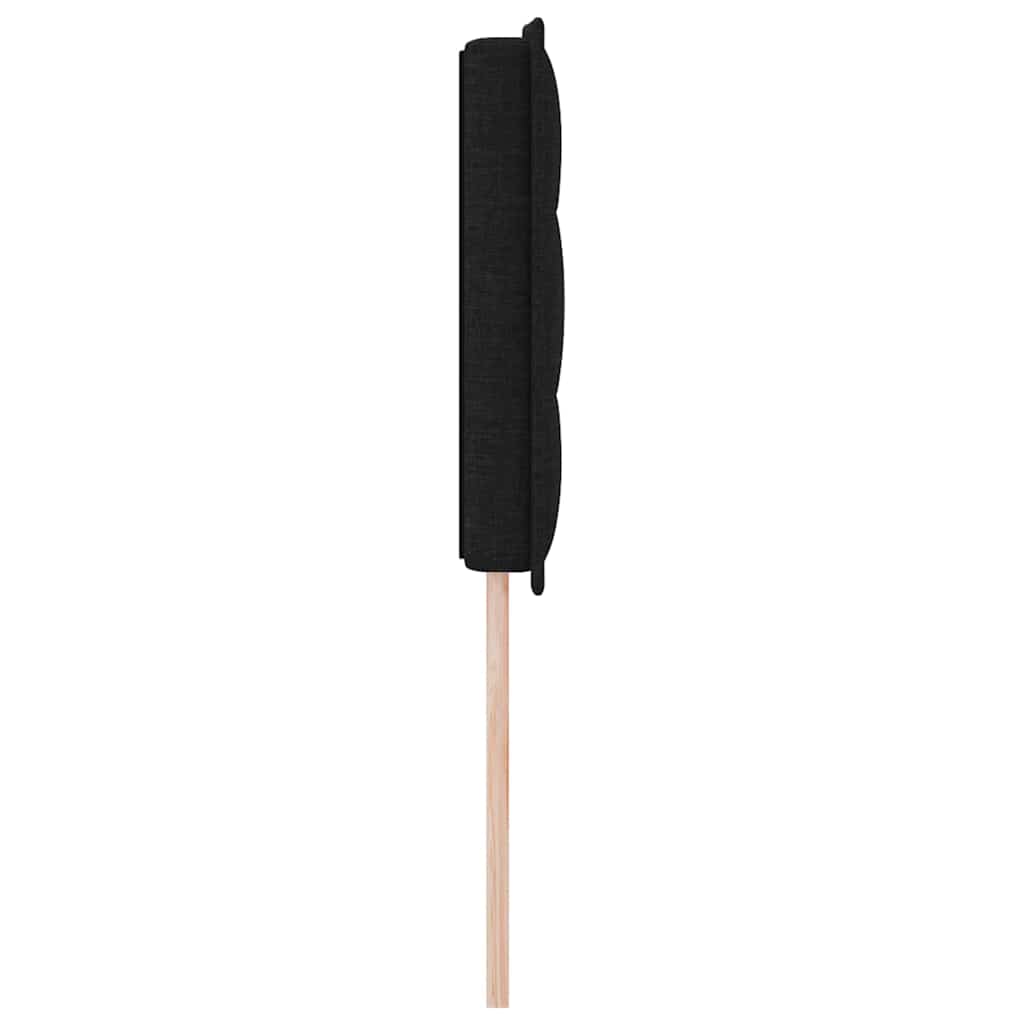 Cabeceira Outros com cabeceira Preto 160 cm tecido