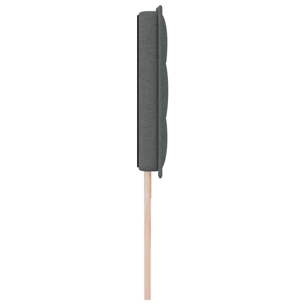 Cabeceira Outros com cabeceira Cinzento escuro 180 cm tecido