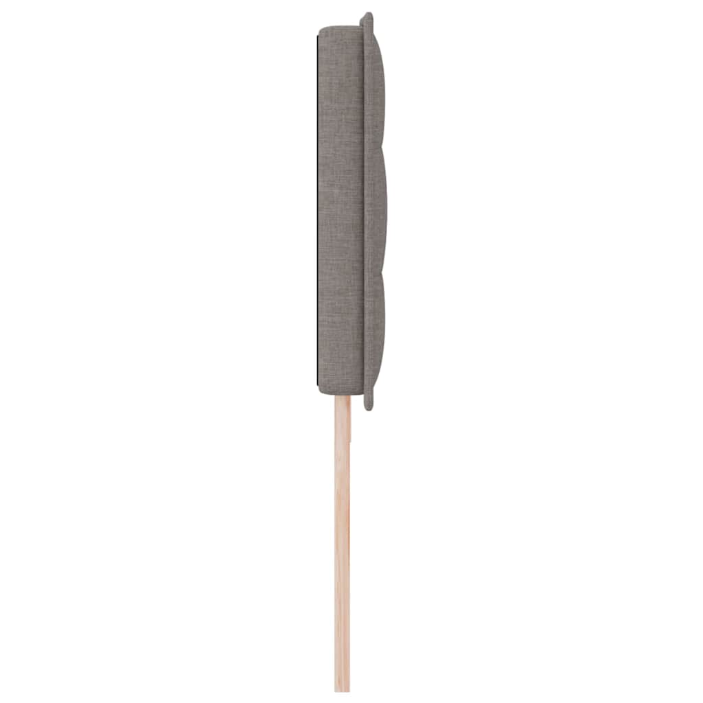 Cabeceira Outros Cinzento-acastanhado 200 cm tecido