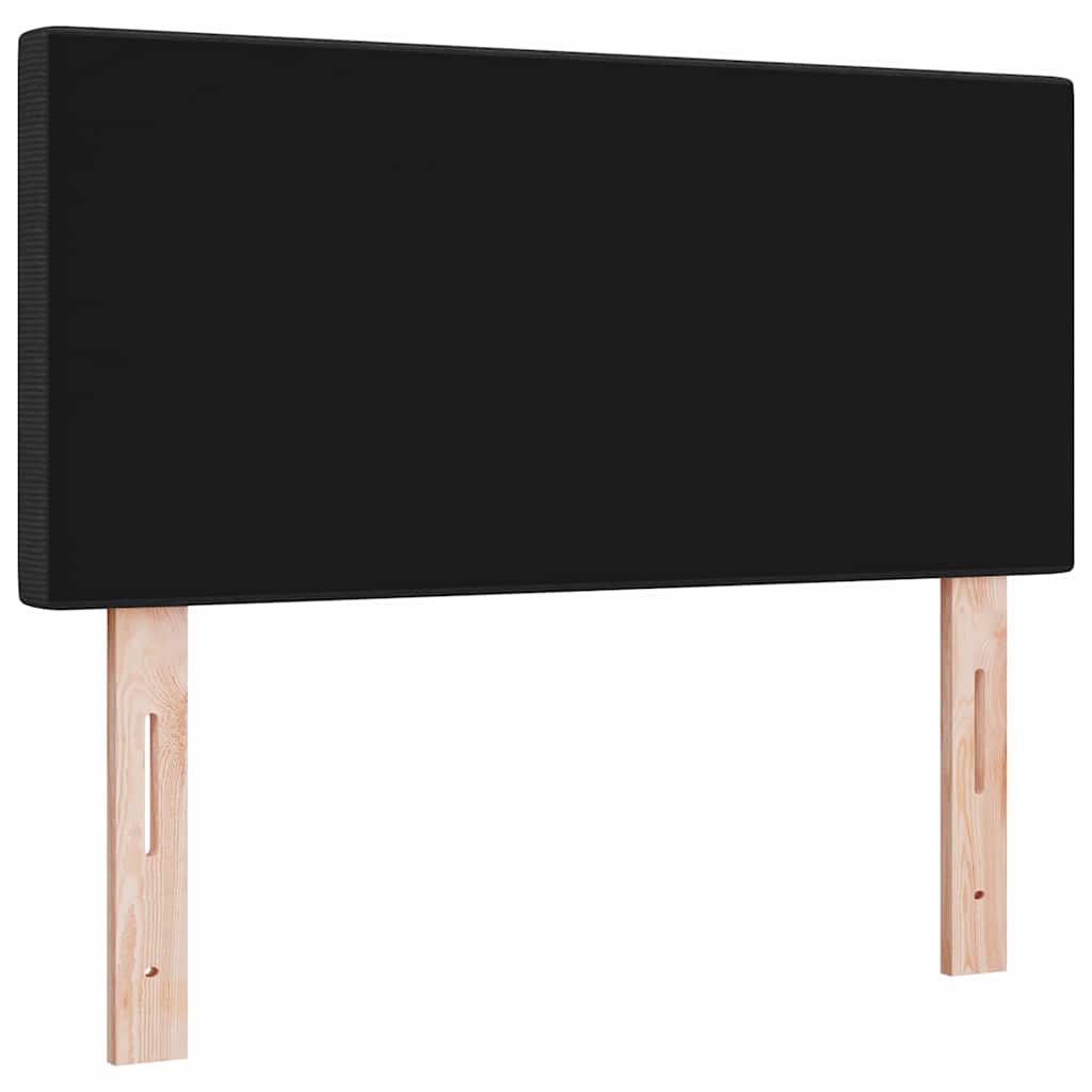 Cabeceira com cabeceira Cinzento escuro 80 cm Tecido em ribana