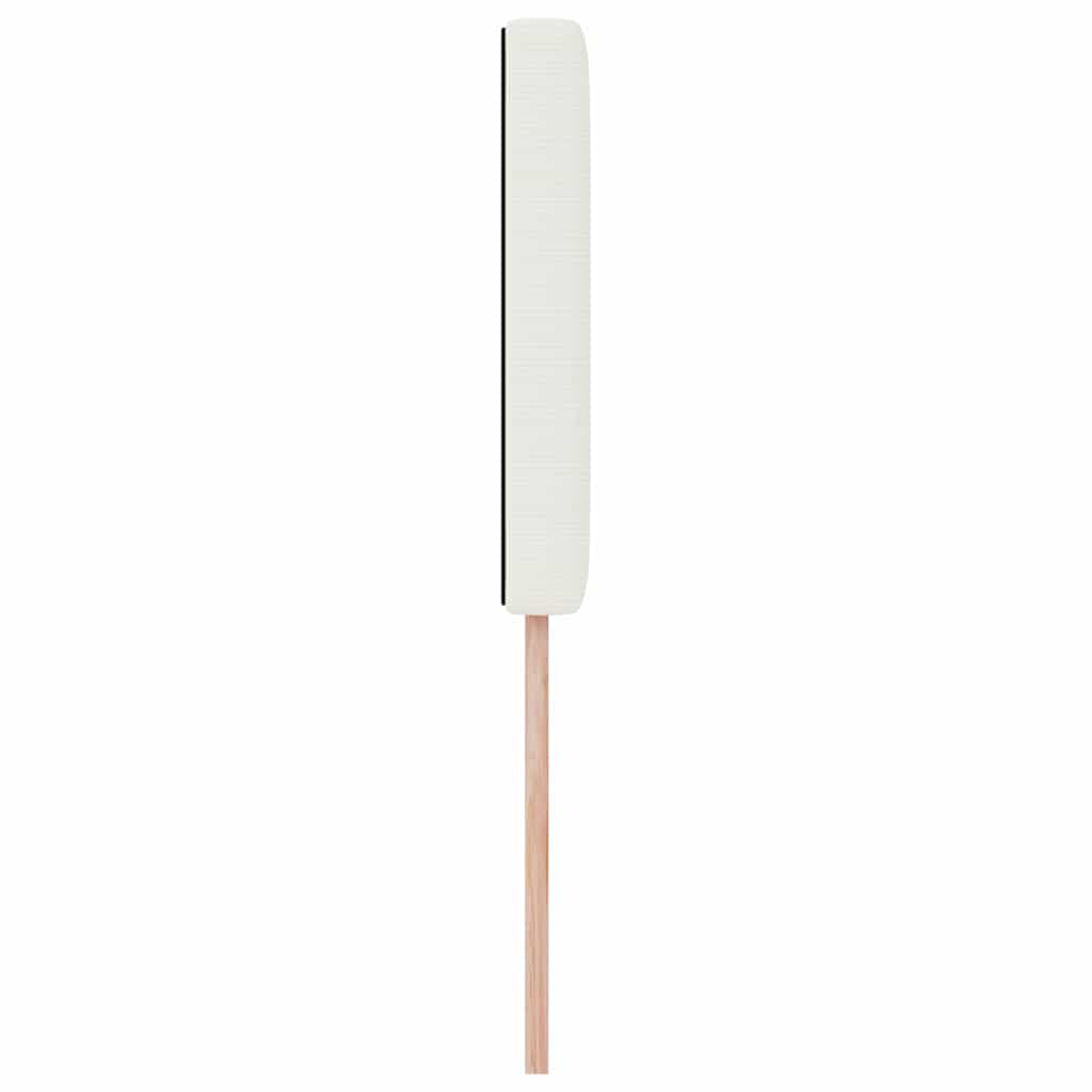 Cabeceira com cabeceira Manual Creme 80 cm Tecido em ribana