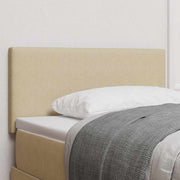 Cabeceira Manual Verde cinza claro 80 cm Tecido em ribana