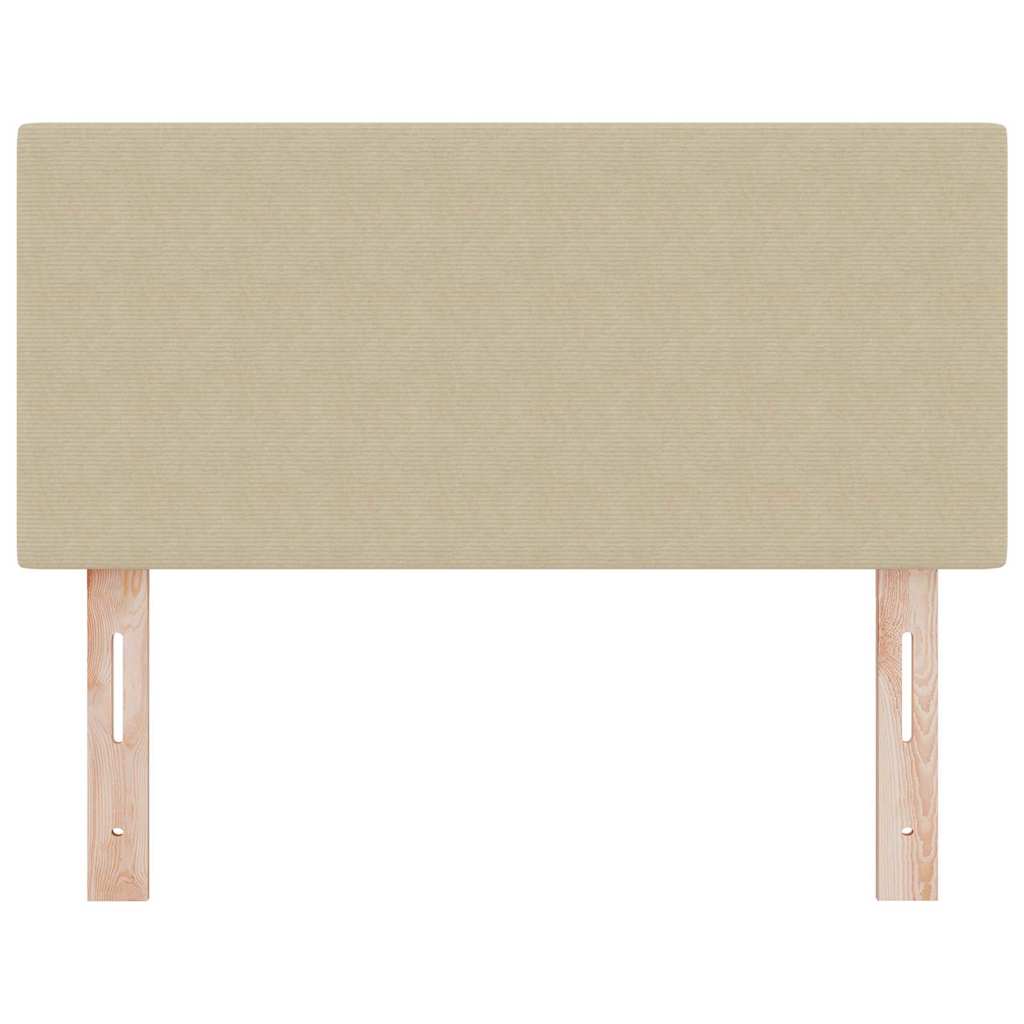 Cabeceira Manual Verde cinza claro 90 cm Tecido em ribana
