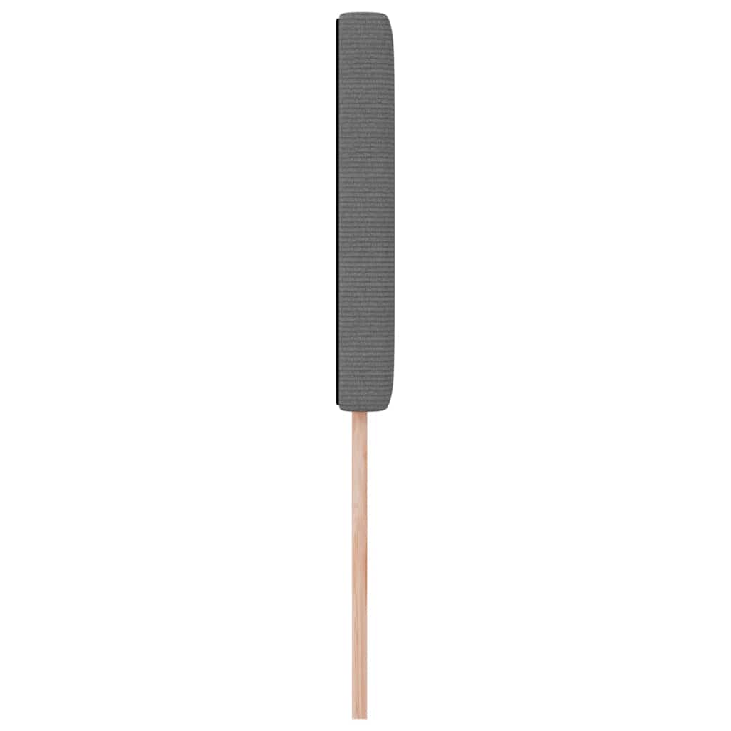 Cabeceira com cabeceira Cinzento-claro 100 cm Tecido em ribana