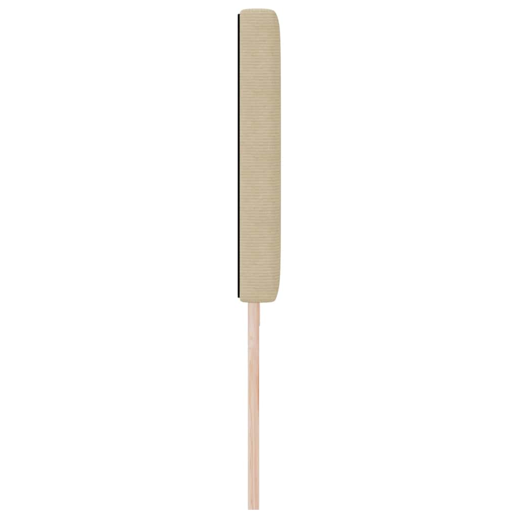 Cabeceira Manual Verde cinza claro 200 cm Tecido em ribana