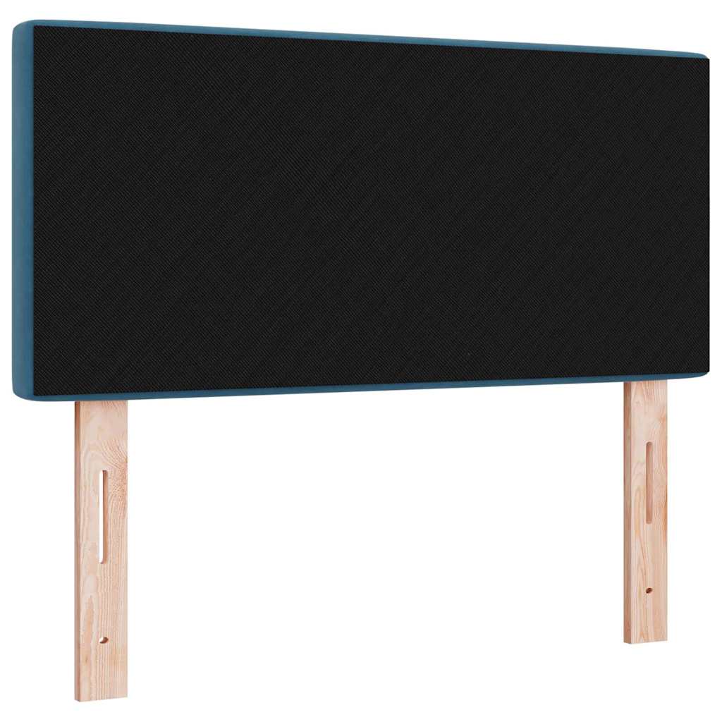 Cabeceira de Veludo Losangos Manual Azul escuro 90 cm Veludo