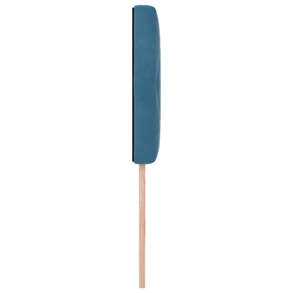 Cabeceira de Veludo Losangos Manual Azul escuro 90 cm Veludo