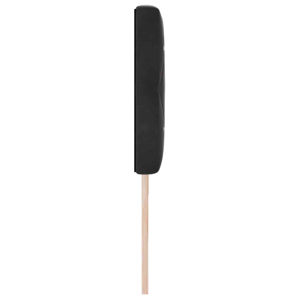 Cabeceira de Veludo Losangos com cabeceira Preto 180 cm Veludo