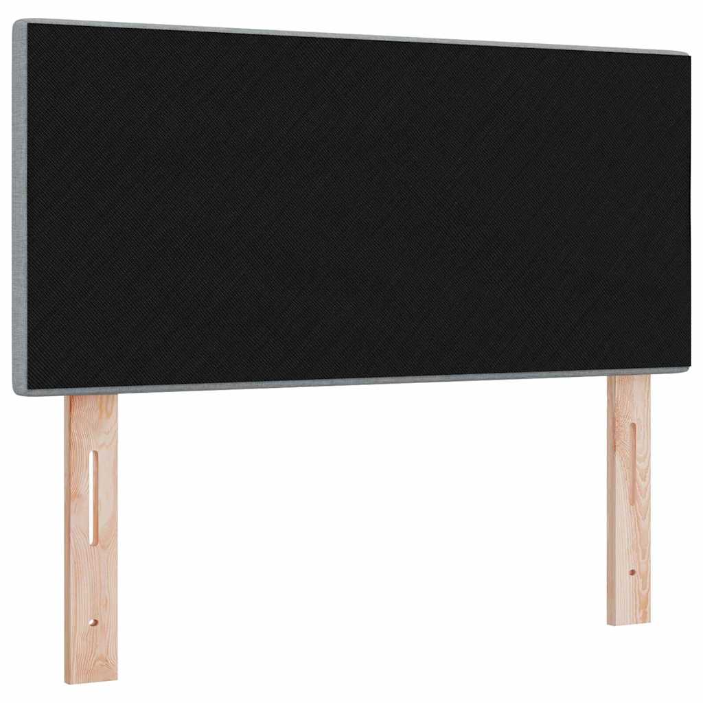 Cabeceira com cabeceira Manual Cinzento-claro 80 cm tecido
