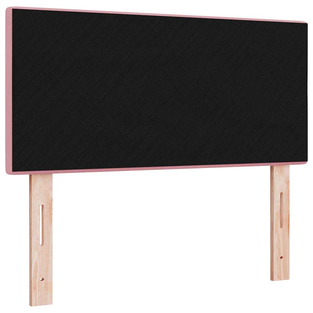 Cabeceira Montado na parede com cabeceira Rosa 80 cm Veludo