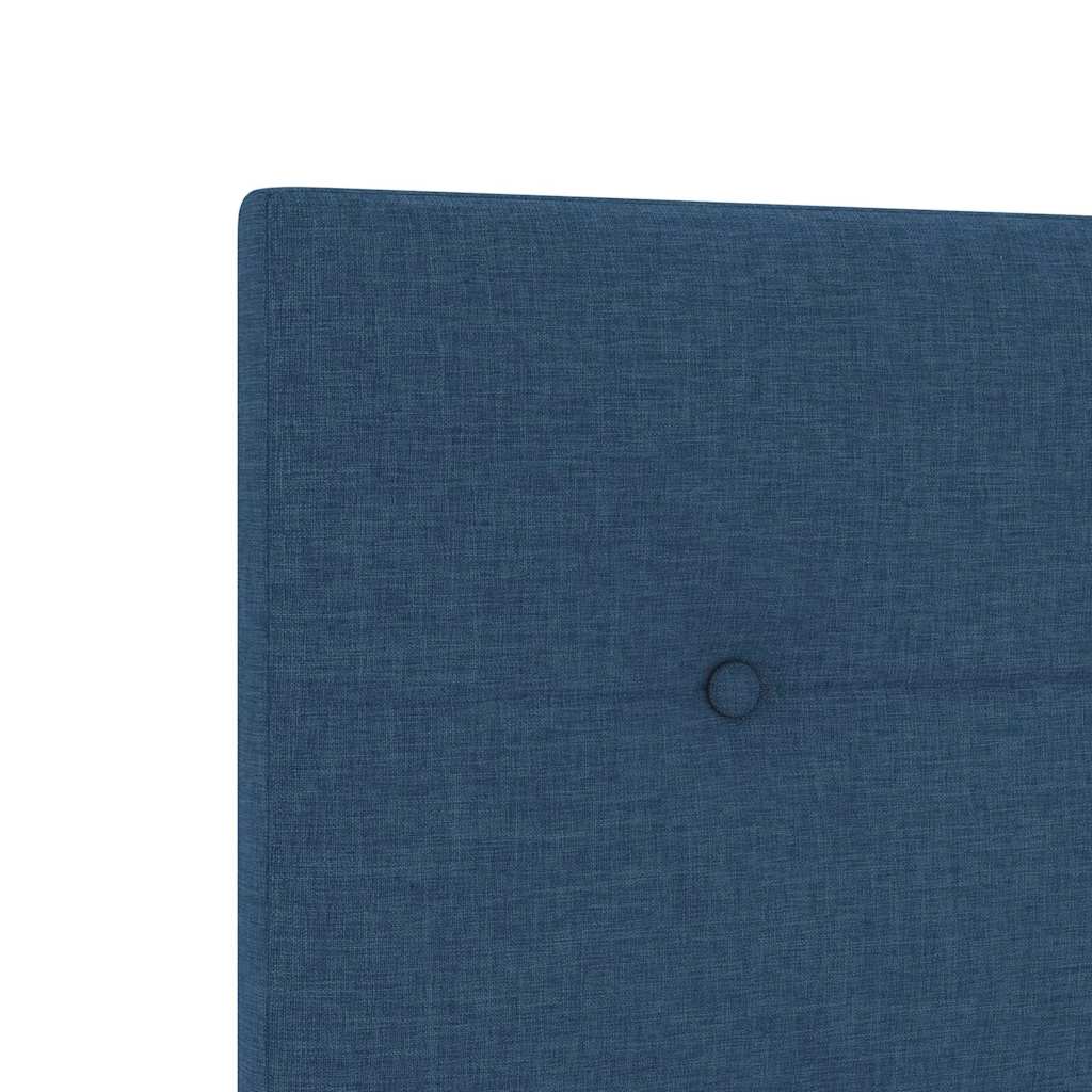 Cabeceira com cabeceira Manual Azul 90 cm tecido