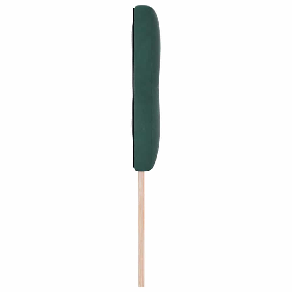 Cabeceira Montado na parede Manual Verde-escuro 160 cm Veludo