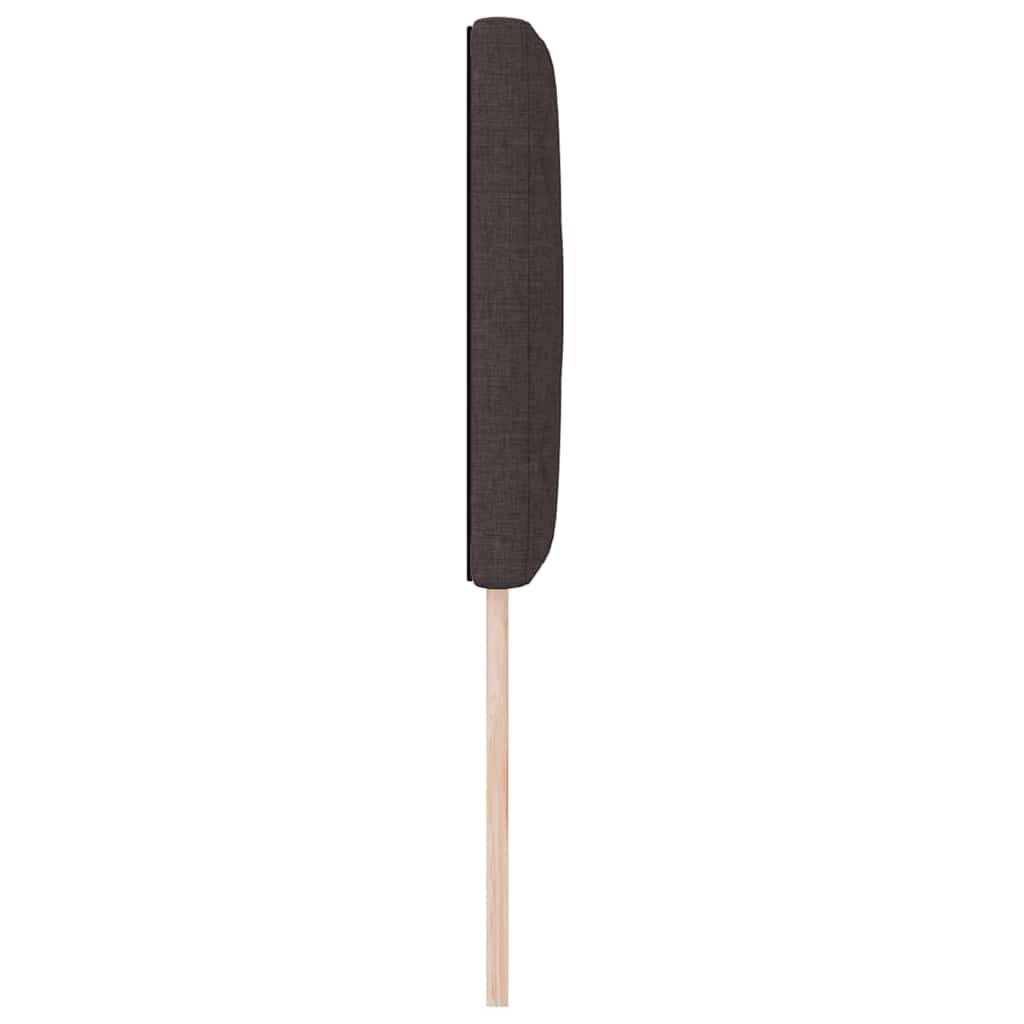 Cabeceira de Tecido Outros Castanho escuro 80 cm tecido
